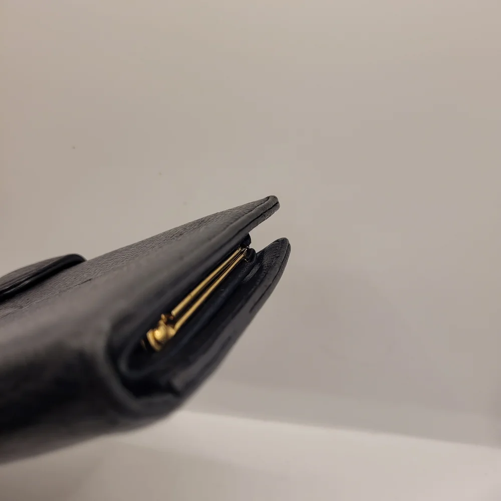 Chanel Black Leather Wallet